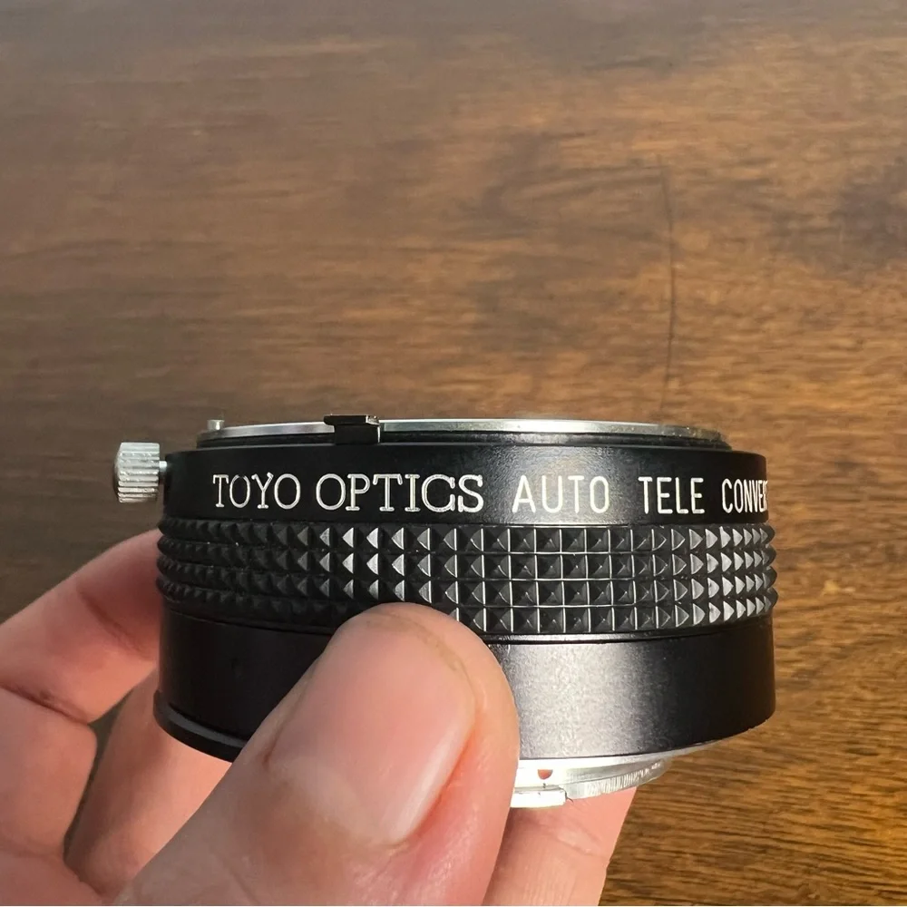 Toyo Optics Auto Tele Converter 2X for Nikon F Mount w/ Case & Caps Camera Lense
